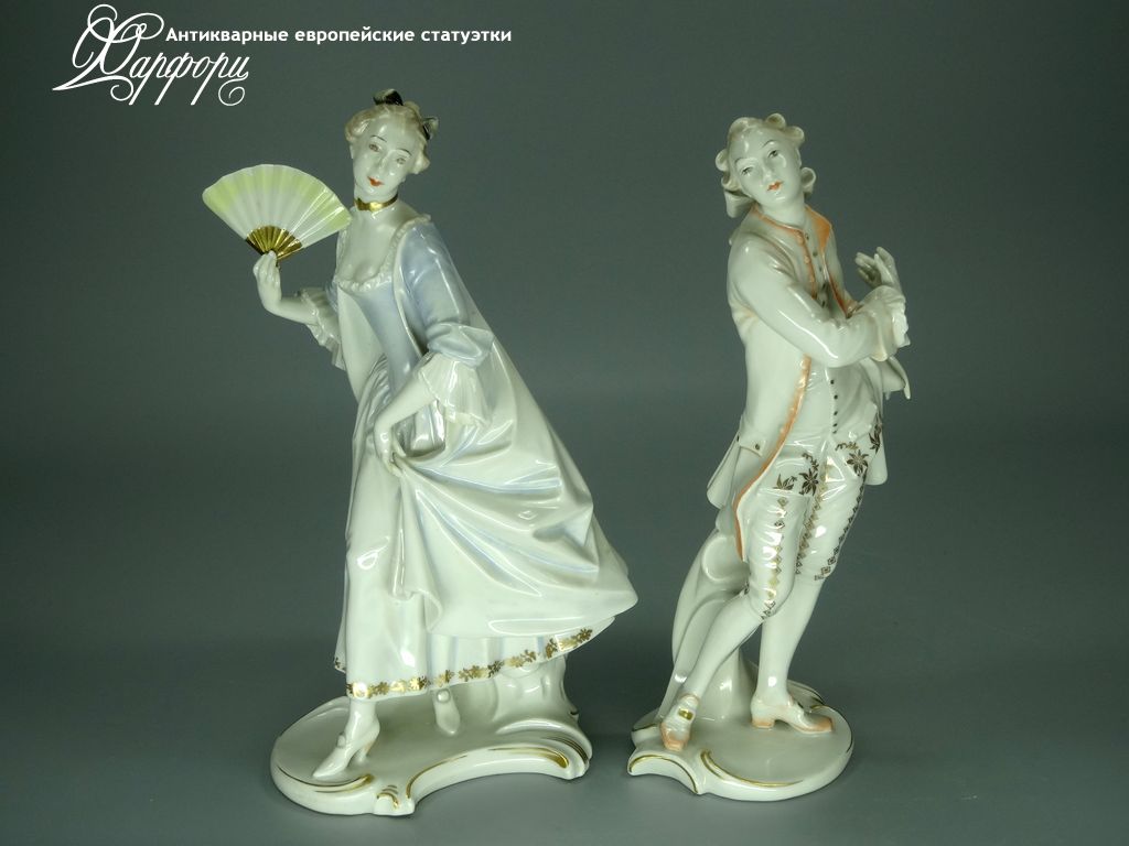 Купить фарфоровую статуэтку Rosenthal Встреча на прогулке